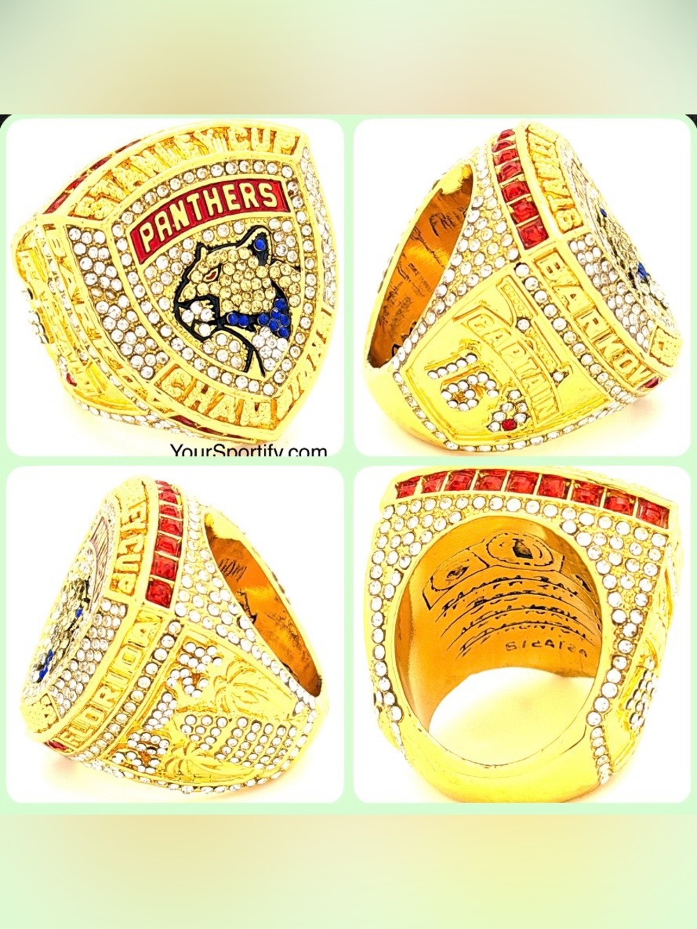 NHL /2024 Florida Panthers Stanley Cup Championship Ring